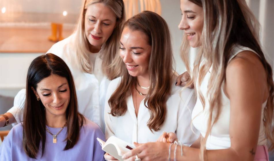 Initiatorinnen des Women’s Health Day: Halima Elkasmi, Cristina Schubert Pastor, Christiane Winter-Thumann und Esther Jörgensen.