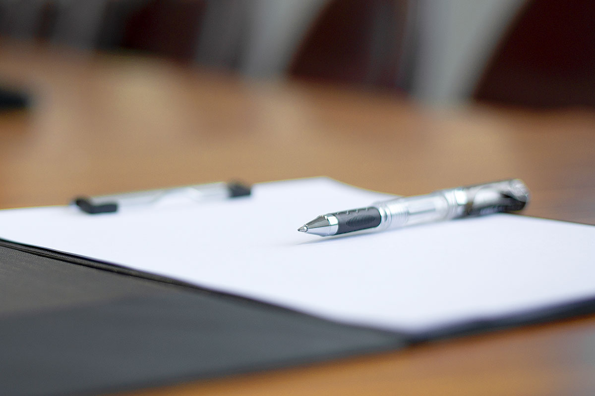 Kugelschreiber und Schreibmaterial bereitgestellt für Meetings und Tagungen im Wyn. Strandhotel auf Sylt.