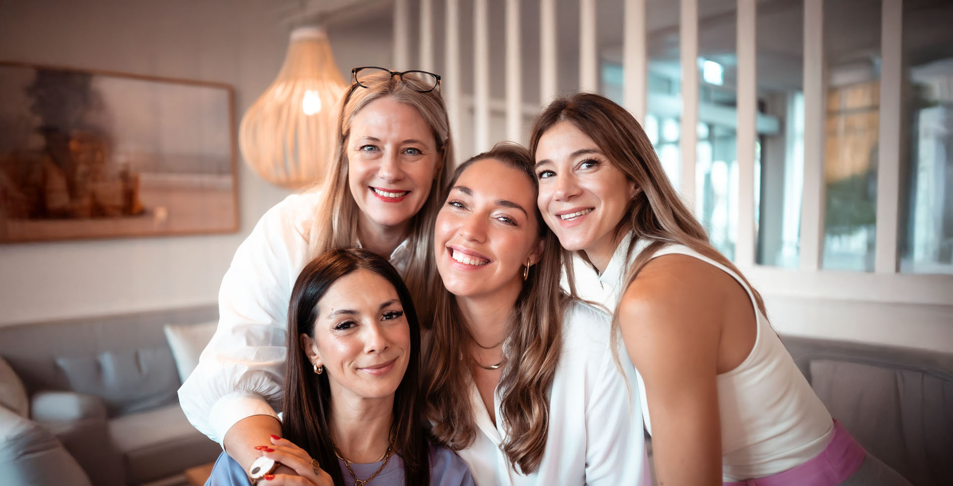 Initiatorinnen des Women’s Health Day: Halima Elkasmi, Cristina Schubert Pastor, Christiane Winter-Thumann und Esther Jörgensen.